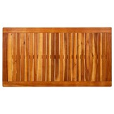 vidaXL Tuintafel 110x60x45 cm Massief Acaciahout - 51% Korting!