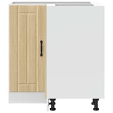 vidaXL Hoekonderkast Lucca - 40% Korting | Bewerkt Hout Sonoma Eiken