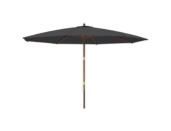 vidaXL Parasol 400x273cm Zwart - 51% Korting! (Geretourneerd)