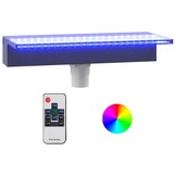 VidaXL Watervaloverlaat met RGB LED's 45 cm - Nu 56% Korting!