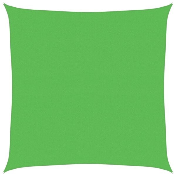 vidaXL Zonnezeil 4x4m HDPE Lichtgroen - 68% Korting!