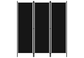 vidaXL Kamerscherm 150x180 cm Zwart - 68% Korting!