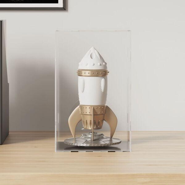 vidaXL Vitrine Transparant (14x14x22 cm) - 53% Korting!