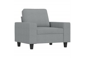 vidaXL Fauteuil Lichtgrijs - 56% Korting!