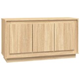 vidaXL Dressoir Sonoma Eiken 102x35x55 cm - Met 60% Korting!
