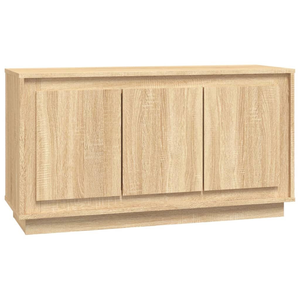 vidaXL Dressoir Sonoma Eiken 102x35x55 cm - Met 60% Korting!