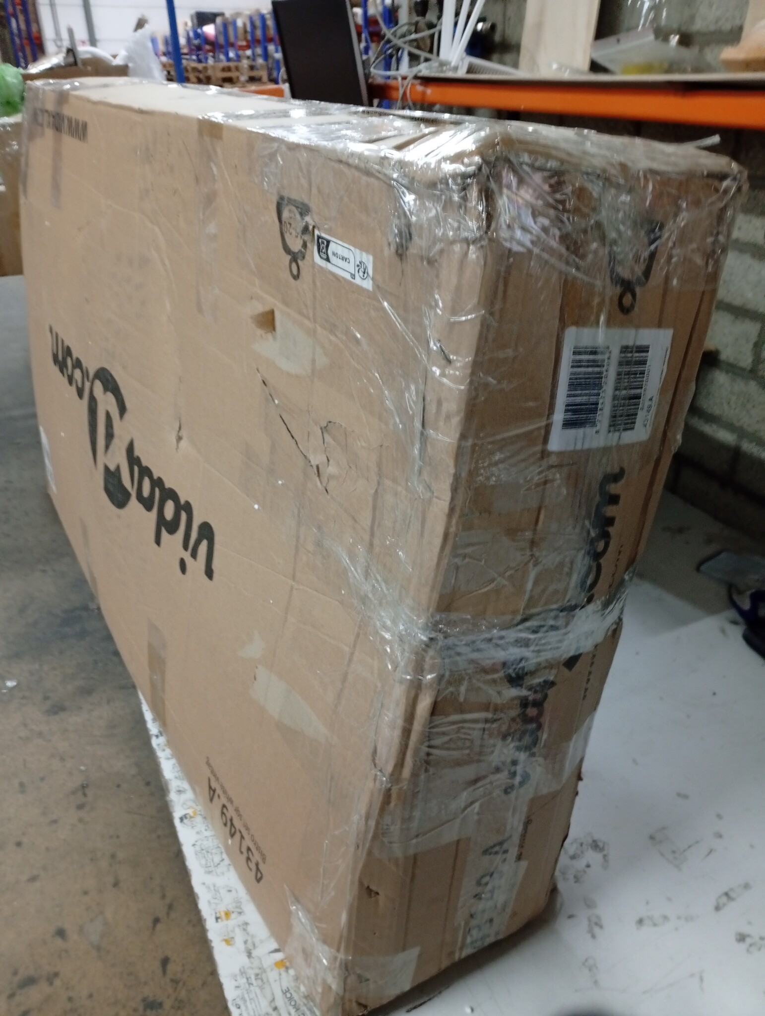 vidaXL Bistroset Staal Wit - 3-Delig - 55% Korting