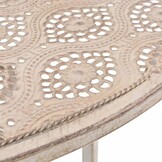 vidaXL Bistroset Staal Wit - 3-Delig - 55% Korting