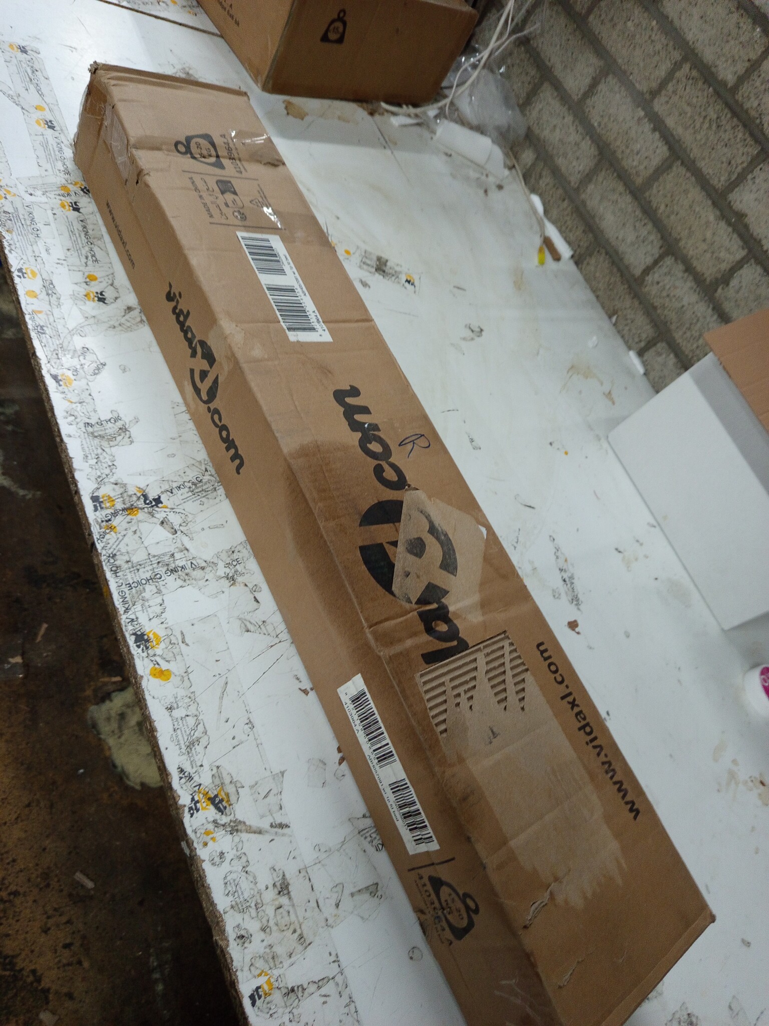 vidaXL Opvouwbaar Bedframe Staal Wit 75x190 cm - 55% Korting