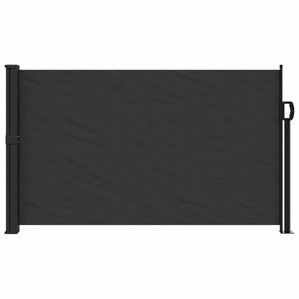 vidaXL Windscherm Uittrekbaar 120x500 cm Zwart - 60% Korting!