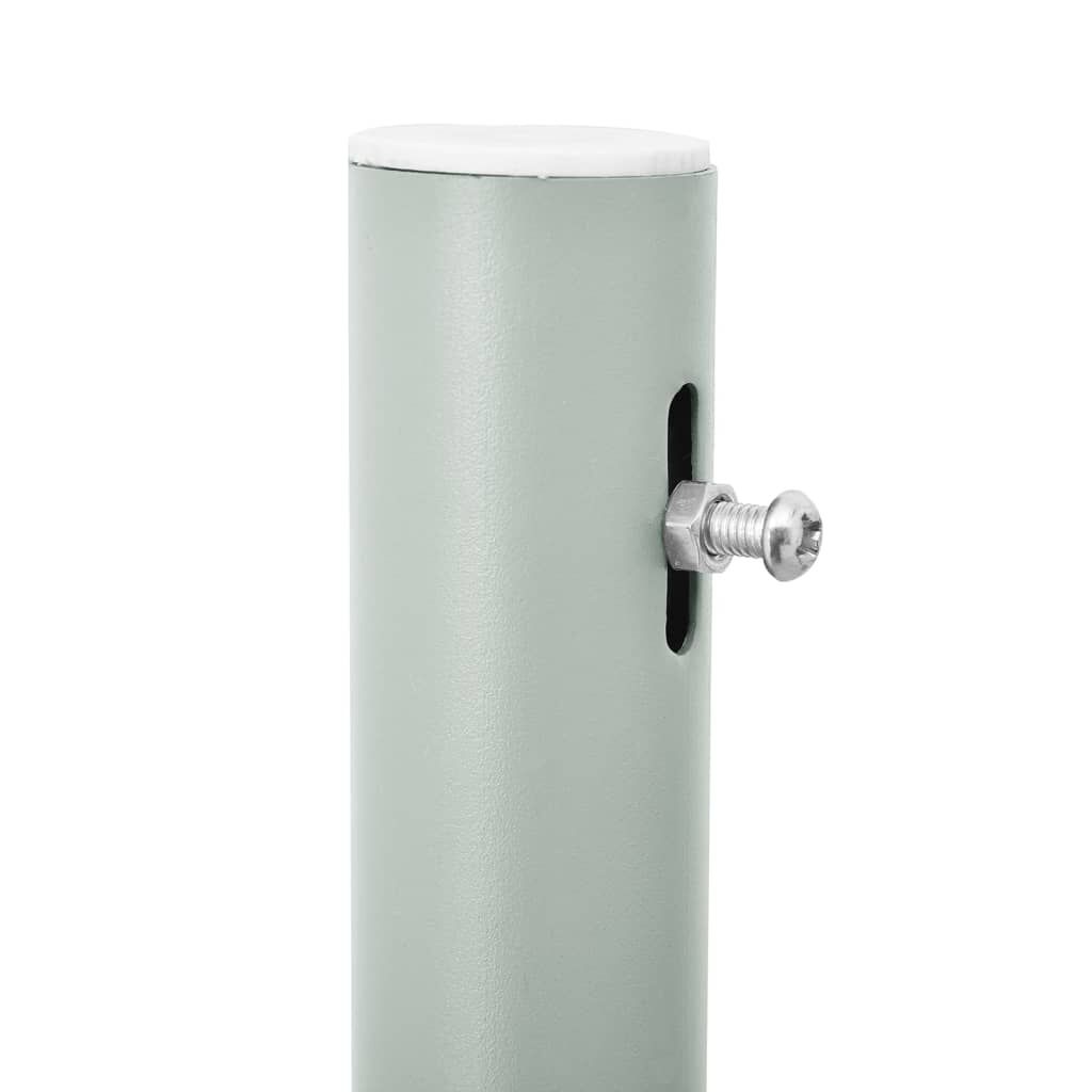 vidaXL Uittrekbaar Tuinscherm 140x600cm Crème - 51% Korting