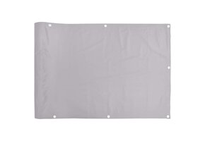 vidaXL Balkonscherm PVC Grijs (800x120cm) - 68% Korting!