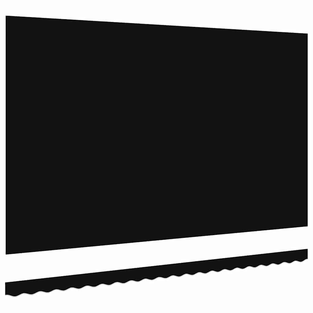 VidaXL Vervangingsdoek Zonnescherm Zwart 500x350cm Canvas - 51% Korting!