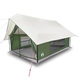 vidaXL 5-persoons Tent - Waterdicht & Ventilerend - Groen - 46% Korting!