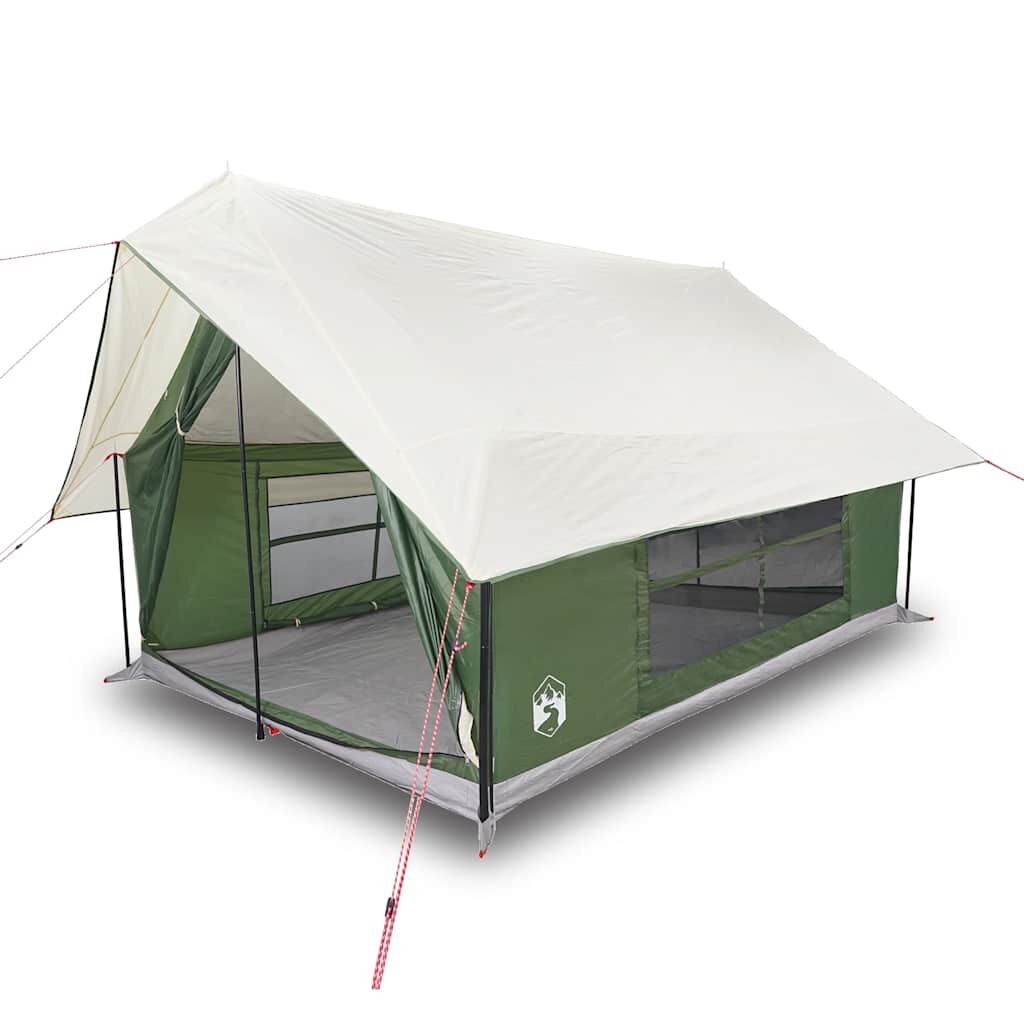 vidaXL 5-persoons Tent - Waterdicht & Ventilerend - Groen - 46% Korting!
