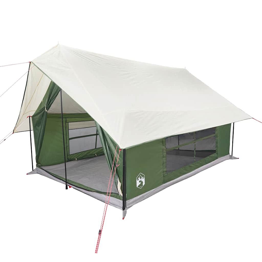 vidaXL 5-persoons Tent - Waterdicht & Ventilerend - Groen - 46% Korting!