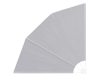 vidaXL Balkon Privacy Scherm Grijs 160x160 cm - 47% Korting!