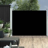 vidaXL Uittrekbaar Tuinscherm (100x500cm Zwart) - 61% Korting!