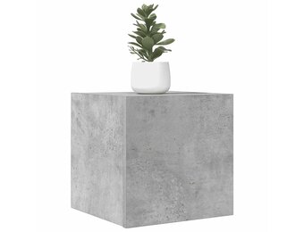 vidaXL TV Wandmeubel 2 st 30x30 cm - Betongrijs | 46% Korting