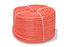 VidaXL Touw Polypropyleen Oranje 8mm 500m - 53% Korting!