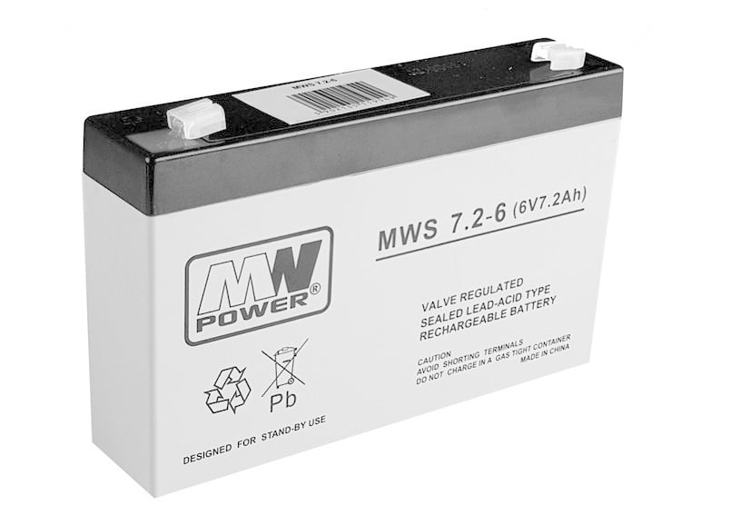 Accu 6V 7.2Ah Elektrische Kinderauto Batterij - 46% Korting!