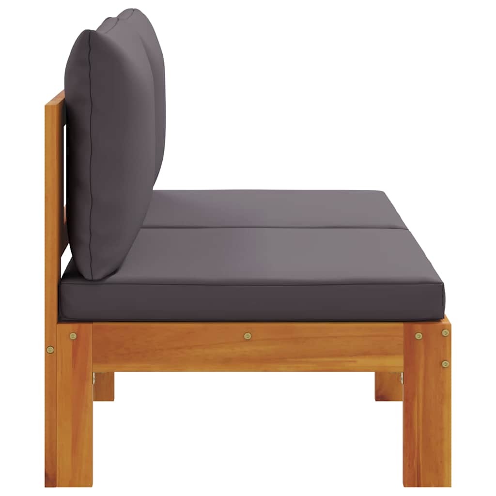 vidaXL Tuinbank 2-zits Acaciahout met Kussens | 47% Korting