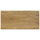 vidaXL Eettafel Massief Mangohout & Staal (115x55x76cm) - 46% Korting!