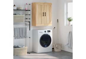 vidaXL Wandkast 69,5x34x90 cm bewerkt hout sonoma eikenkleurig