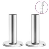 vidaXL Zwembadladder Leuningbeugels 2 st. 304 RVS | -46%