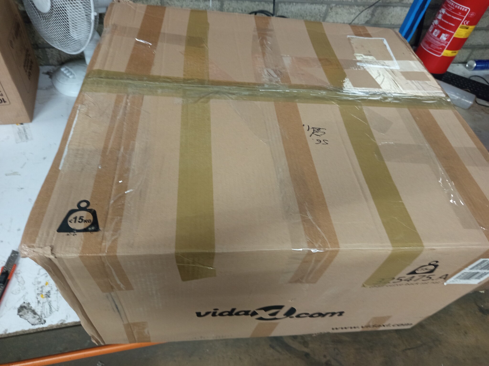 vidaXL Eetkamerstoel Rattan & Linnen - 64% Korting!