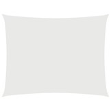 vidaXL Zonnescherm Rechthoekig 4x6m Wit - 42% Korting!