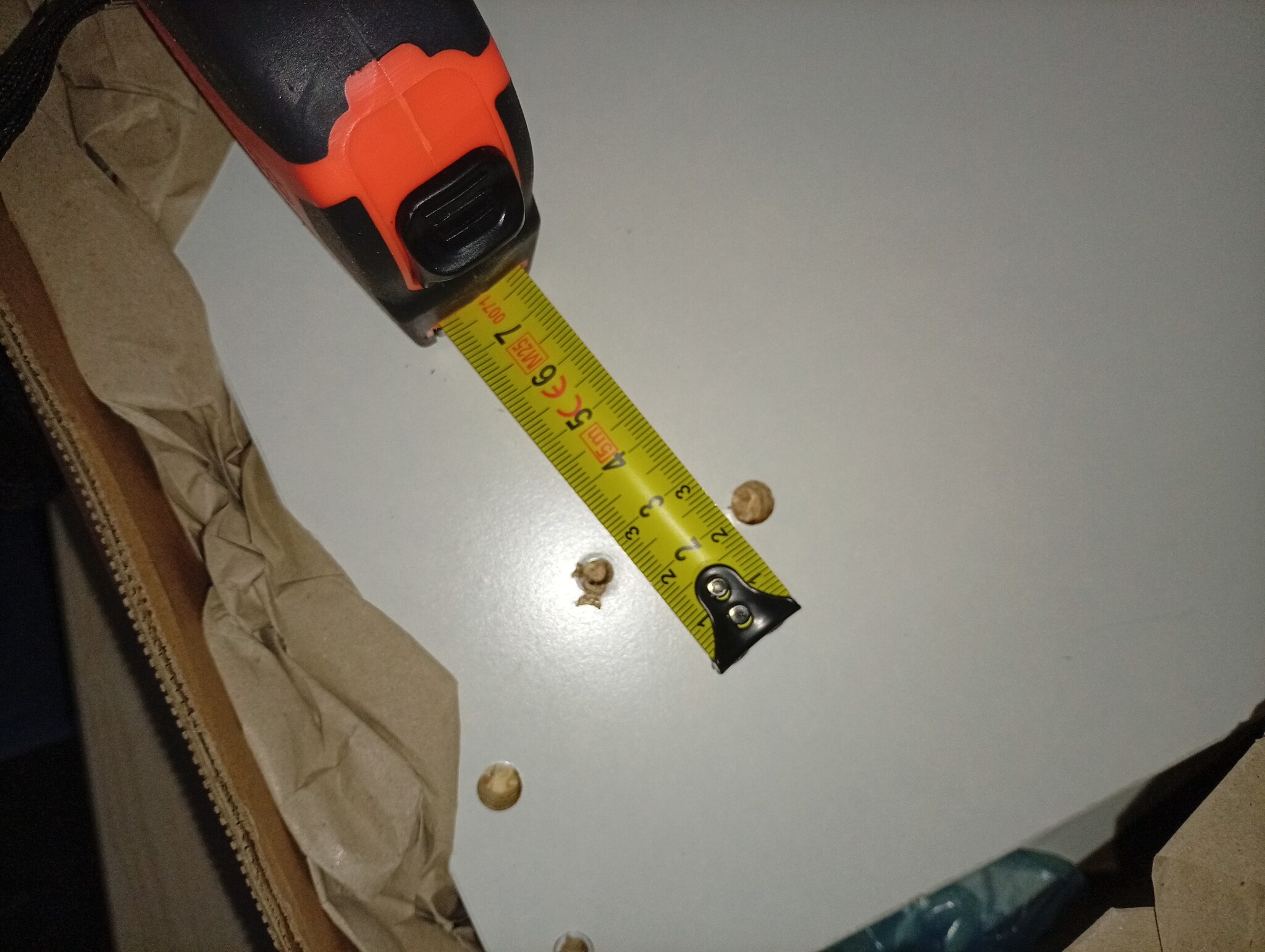 vidaXL Dressoir Wit Bewerkt Hout - 55% Korting