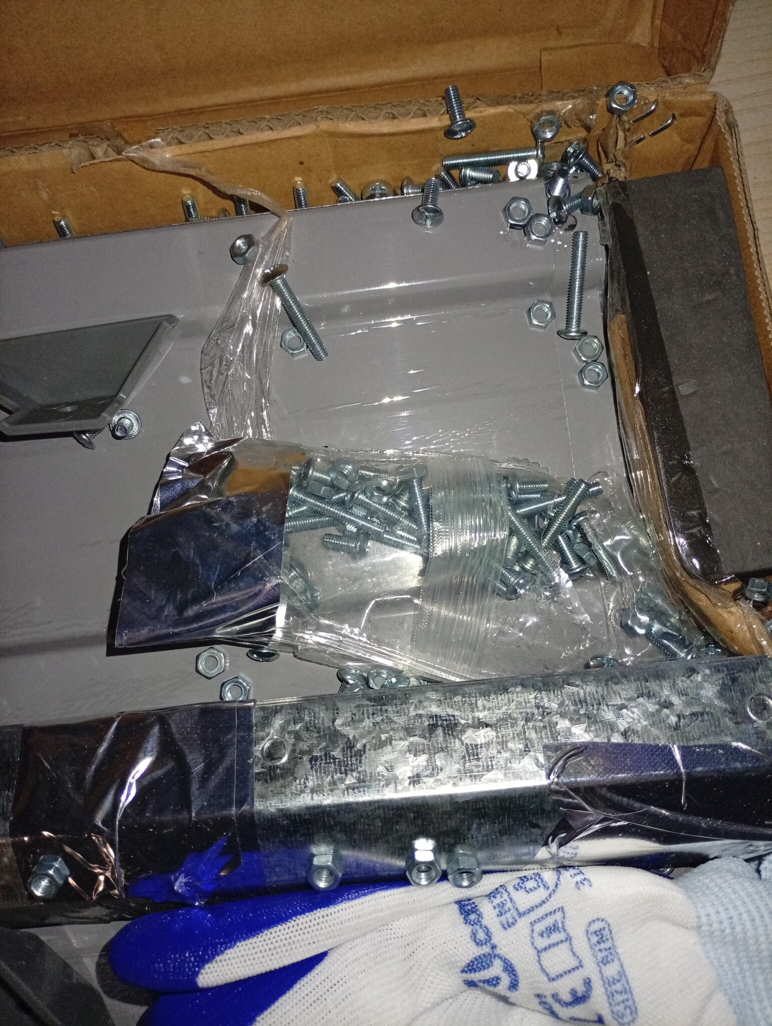 vidaXL Verhoogde Plantenbak 240x40x77 cm Staal Grijs - 55% Korting!