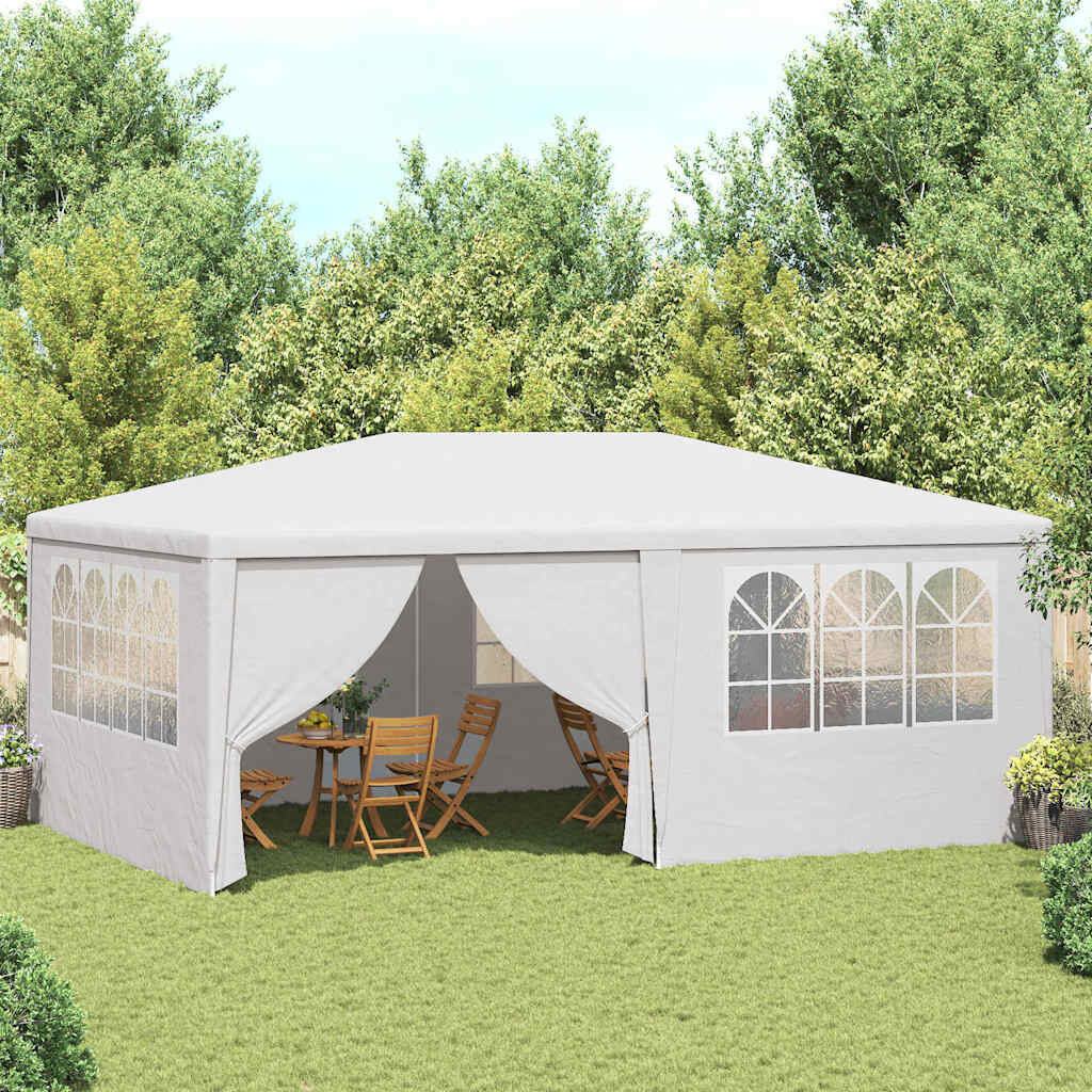 VidaXL Partytent met zijwanden - 4x6m Wit - 40% Korting