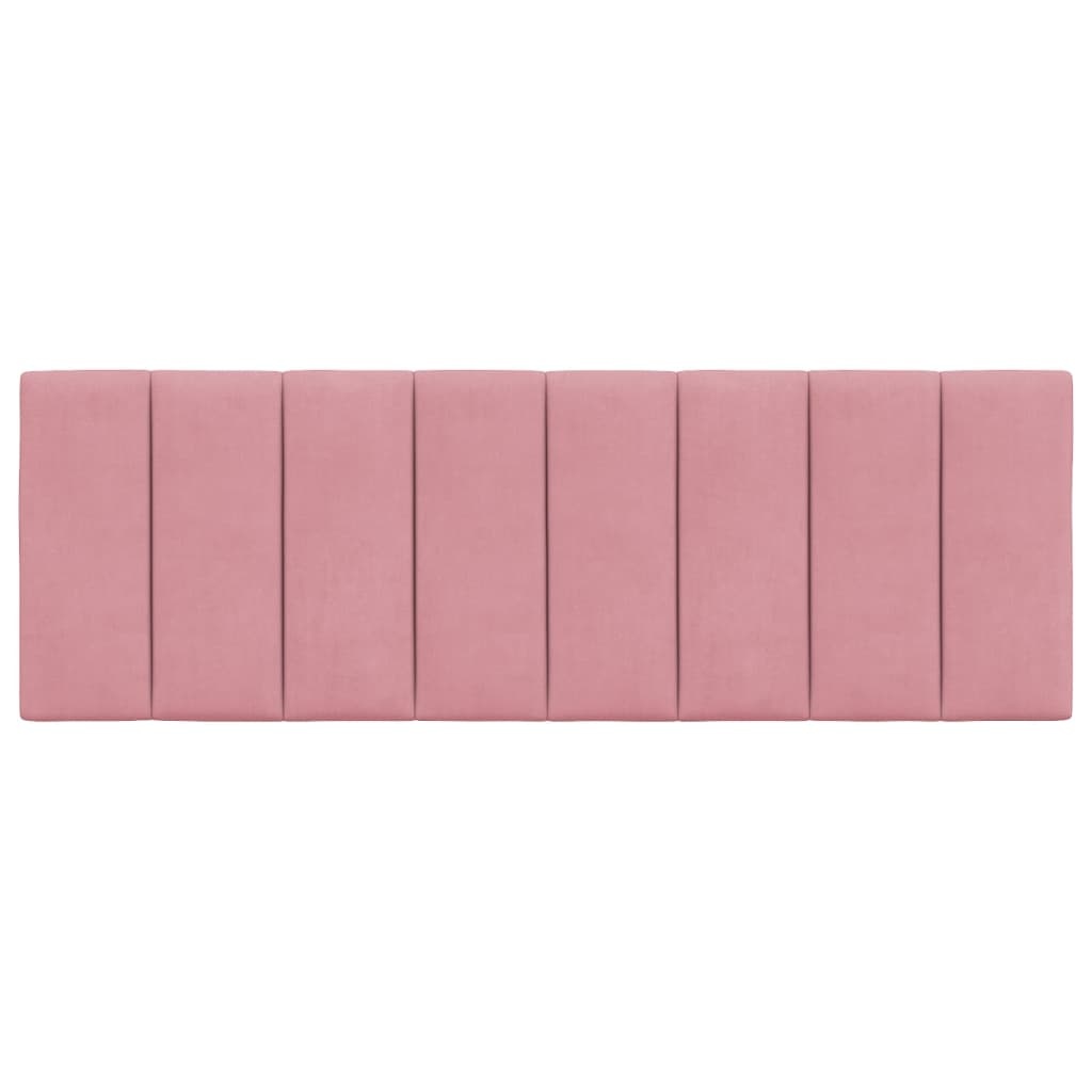 vidaXL Hanko Hoofdkussen 120cm Fluweel Roze - 60% Korting!
