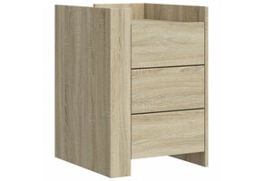 vidaXL Nachtkastje Sonoma Eiken 45x50x65 cm | 42% Korting