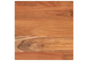 vidaXL Tafelblad vierkant 60x60x2,5 cm massief acaciahout