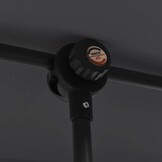 vidaXL Parasol 180x110cm Zwart - 56% Korting!