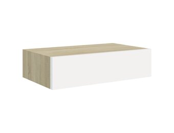 vidaXL Wandschap met lade 40x23,5x10cm | 65% Korting