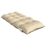 vidaXL Stoelkussens Beige Oxford Stof - Lage Rug - 2 stuks - 58% Korting!