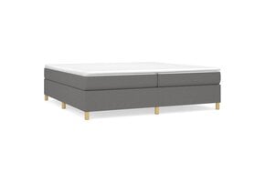 vidaXL Bedframe Donkergrijs 200x200 cm - 46% Korting!