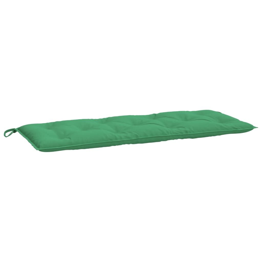 vidaXL Tuinbankkussens Groen 2 st. 120x50x7 cm - 68% Korting!