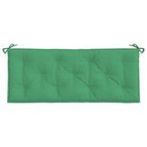 vidaXL Tuinbankkussens Groen 2 st. 120x50x7 cm - 68% Korting!