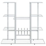 vidaXL Bloemenstandaard Wit - 73% Korting op Retourproduct!