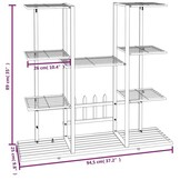 vidaXL Bloemenstandaard Wit - 73% Korting op Retourproduct!