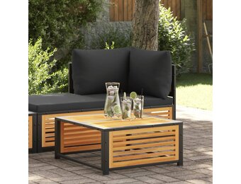 VidaXL Tuintafel Massief Acaciahout (68x68x30 cm) - 40% Korting