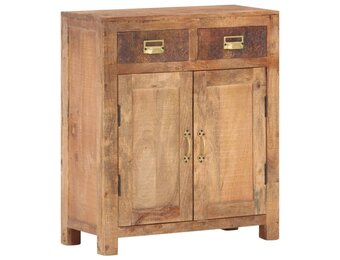 VidaXL Dressoir 65x30x75 cm - Massief Ruw Mangohout - 40% Korting