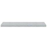 vidaXL Zwevend Wandschap Betongrijs - 90x23,5x3,8cm | 64% Korting!