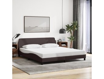 vidaXL Donkerbruin Bedframe (160x200cm) - 40% Korting!