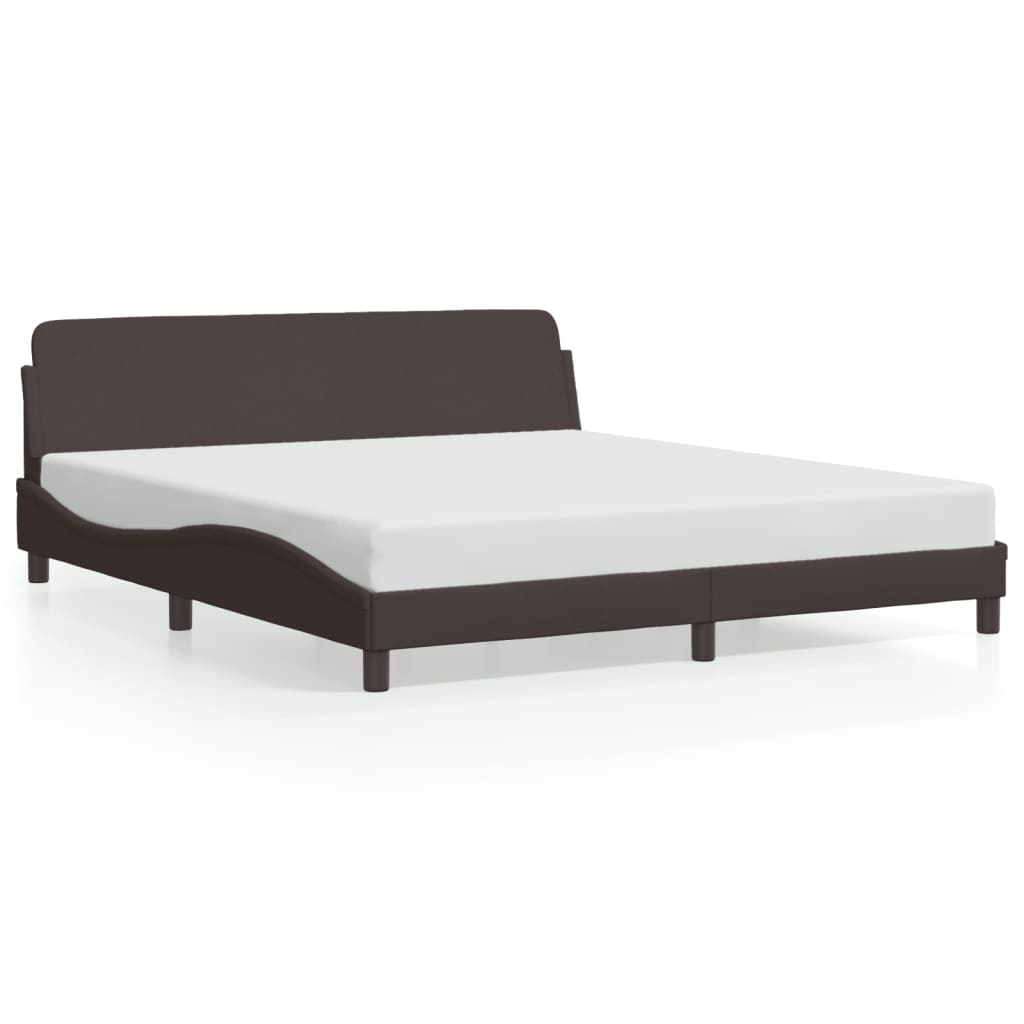 vidaXL Donkerbruin Bedframe (160x200cm) - 40% Korting!